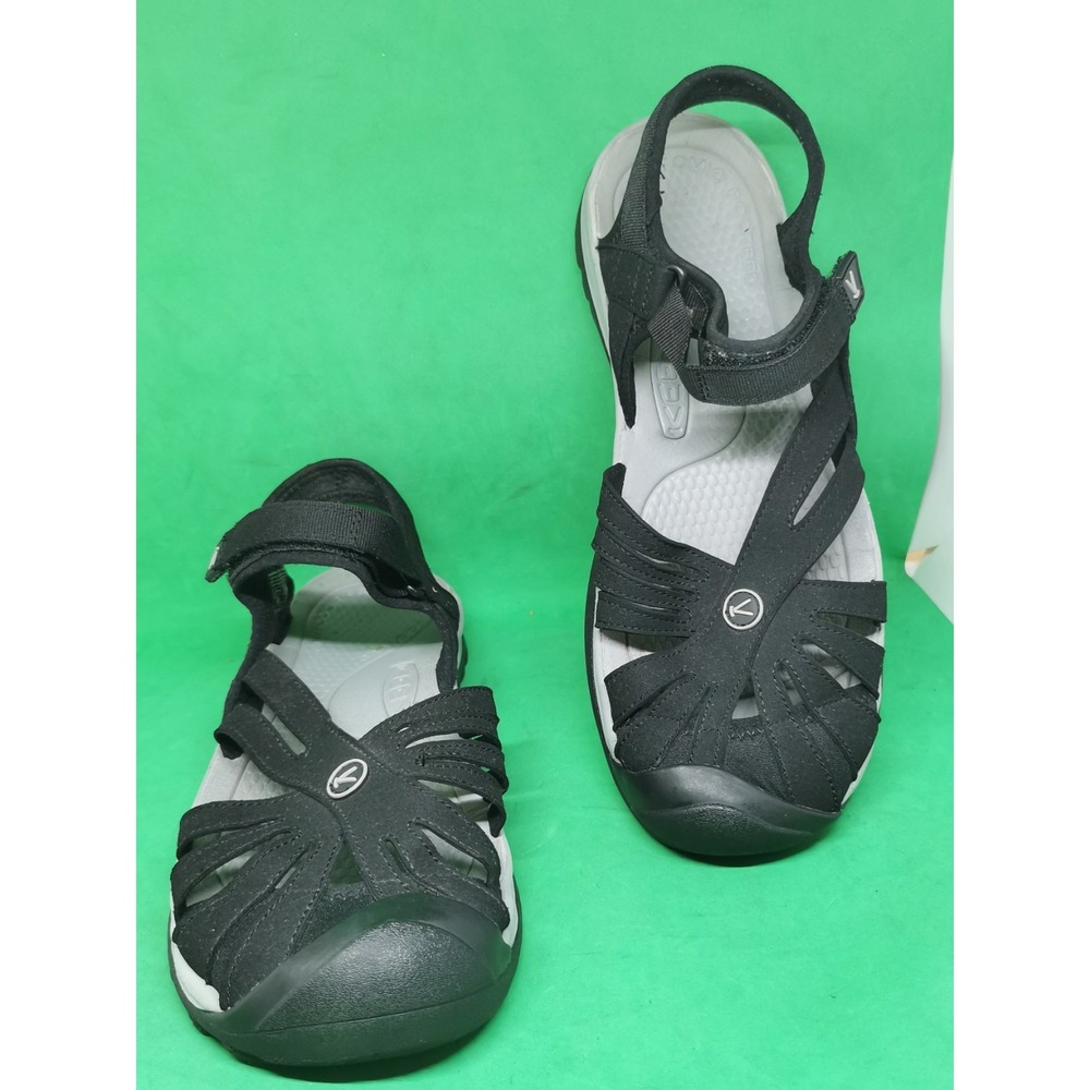 Keen Rose Sandals Shoes Sport Closed Toe Black Womens Size 11 1008783